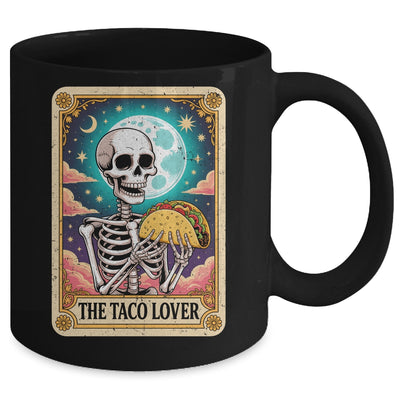 Tarot Card The Taco Lover Cinco De Mayo Skeleton Men Women Mug | teecentury