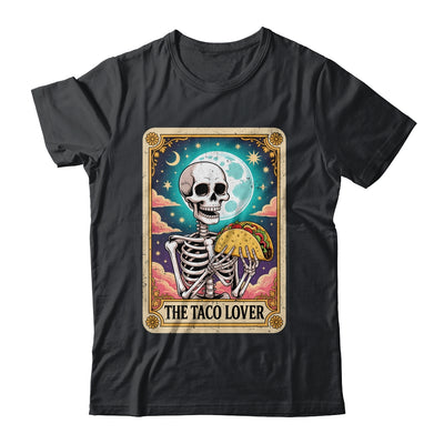 Tarot Card The Taco Lover Cinco De Mayo Skeleton Men Women Shirt & Tank Top | teecentury