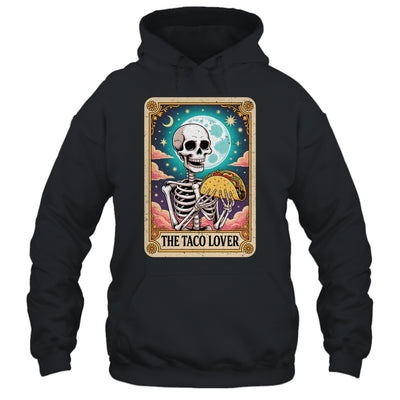 Tarot Card The Taco Lover Cinco De Mayo Skeleton Men Women Shirt & Tank Top | teecentury
