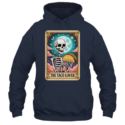 Tarot Card The Taco Lover Cinco De Mayo Skeleton Men Women Shirt & Tank Top | teecentury