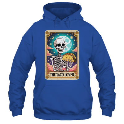 Tarot Card The Taco Lover Cinco De Mayo Skeleton Men Women Shirt & Tank Top | teecentury
