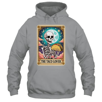 Tarot Card The Taco Lover Cinco De Mayo Skeleton Men Women Shirt & Tank Top | teecentury
