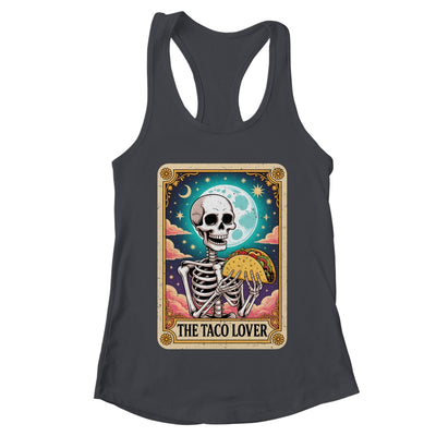 Tarot Card The Taco Lover Cinco De Mayo Skeleton Men Women Shirt & Tank Top | teecentury