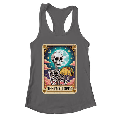 Tarot Card The Taco Lover Cinco De Mayo Skeleton Men Women Shirt & Tank Top | teecentury