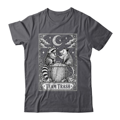 Tarot Card Vintage Team Trash Crescent Moon Opossum Raccoon Shirt & Hoodie | teecentury