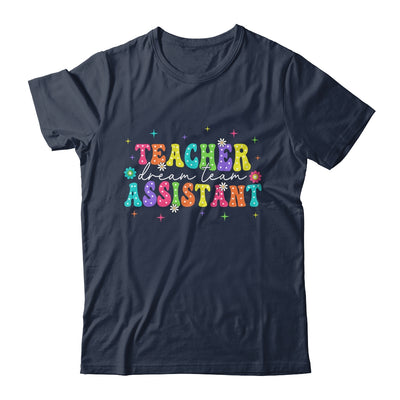Teacher Assistant Dream Team Back To School Teacher Groovy Shirt & Hoodie | teecentury