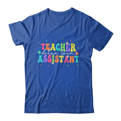 Teacher Assistant Dream Team Back To School Teacher Groovy Shirt & Hoodie | teecentury