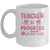 Teacher In Progress Coquette Pink Bow Future Teacher Women Mug | teecentury