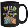 Teacher Kids Back To School Wild About Kindergarten Mug | teecentury