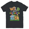 Teacher Kids Back To School Wild About Kindergarten Youth Shirt | teecentury