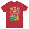 Teacher Kids Back To School Wild About Kindergarten Youth Shirt | teecentury