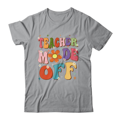 Teacher Mode Off Last Day Of School Summer Break Groovy Shirt & Tank Top | teecentury