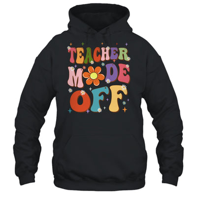 Teacher Mode Off Last Day Of School Summer Break Groovy Shirt & Tank Top | teecentury