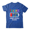 Teacher Summer Recharge Required Last Day Of School Funny Shirt & Tank Top | teecentury