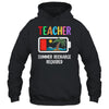 Teacher Summer Recharge Required Last Day Of School Funny Shirt & Tank Top | teecentury