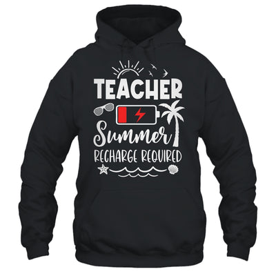 Teacher Summer Recharge Required Last Day School Men Women Shirt & Tank Top | teecentury