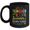 Teacher Summer Recharge Required Last Day School Women Funny Mug | teecentury