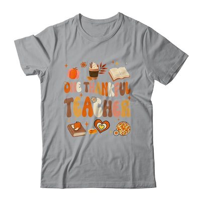 Teacher Thanksgiving For Women One Thankful Teacher Shirt & Hoodie | teecentury