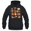 Teacher Thanksgiving For Women One Thankful Teacher Shirt & Hoodie | teecentury