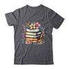Teacher Women Reading Book Lover Wildflowers Books Graphic Shirt & Hoodie | teecentury