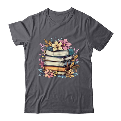 Teacher Women Reading Book Lover Wildflowers Books Graphic Shirt & Hoodie | teecentury