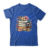 Teacher Women Reading Book Lover Wildflowers Books Graphic Shirt & Hoodie | teecentury