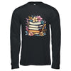 Teacher Women Reading Book Lover Wildflowers Books Graphic Shirt & Hoodie | teecentury