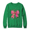 Teaching Is A Work Of Heart Pencil Bow Teacher Valentine Shirt & Sweatshirt | teecentury