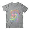 Teaching Is My Ministry Flower Jesus Christian Teacher Shirt & Tank Top | teecentury