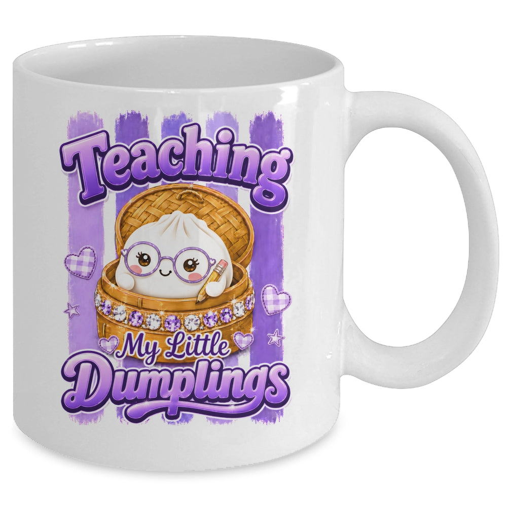 Teaching My Little Dumplings Kawaii Teacher Back To School Mug | teecentury