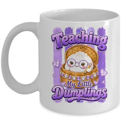 Teaching My Little Dumplings Kawaii Teacher Back To School Mug | teecentury