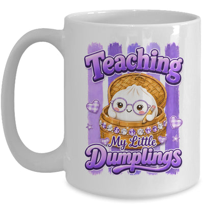 Teaching My Little Dumplings Kawaii Teacher Back To School Mug | teecentury