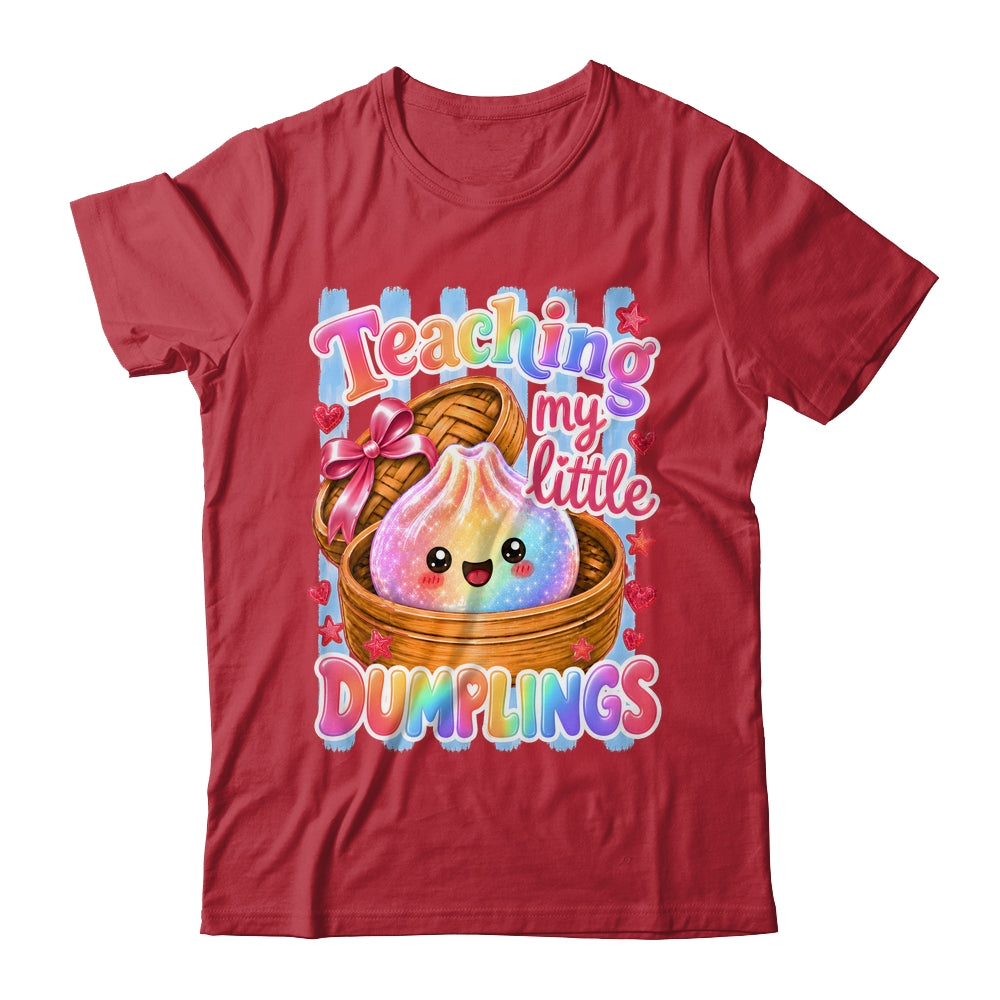Teaching My Little Dumplings Teacher Striped Kawaii Cute Shirt & Hoodie | teecentury