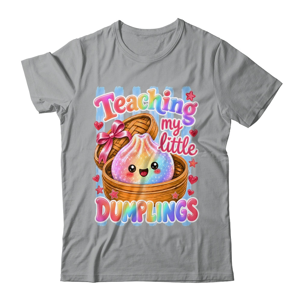 Teaching My Little Dumplings Teacher Striped Kawaii Cute Shirt & Hoodie | teecentury