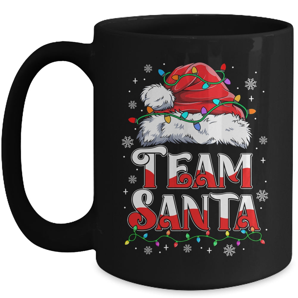 Team Santa Claus Christmas Family Matching Funny Xmas Mug | teecentury