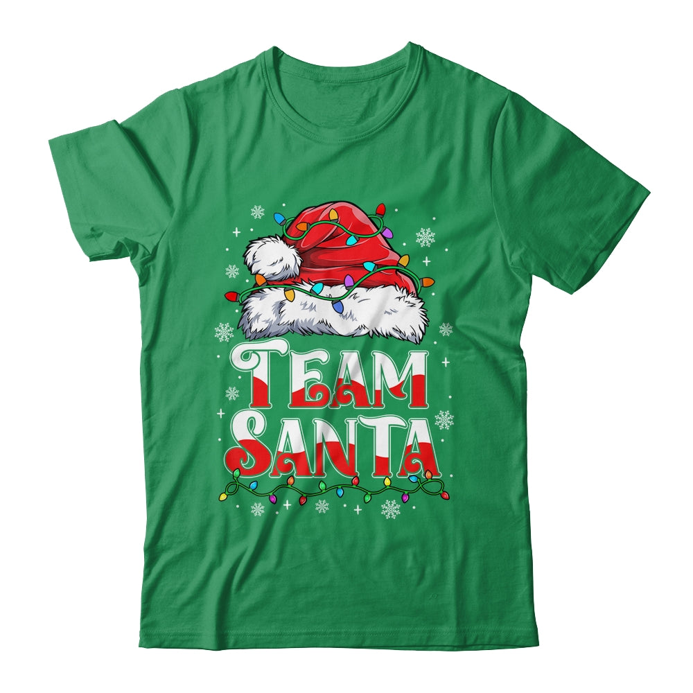 Team Santa Claus Christmas Family Matching Funny Xmas Shirt & Sweatshirt | teecentury