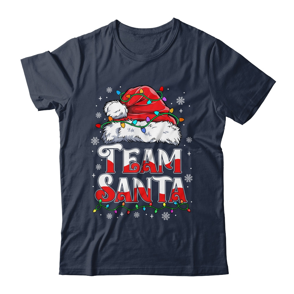 Team Santa Claus Christmas Family Matching Funny Xmas Shirt & Sweatshirt | teecentury
