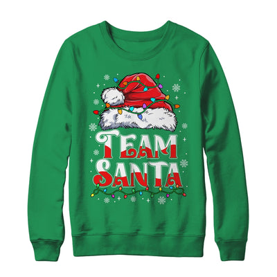 Team Santa Claus Christmas Family Matching Funny Xmas Shirt & Sweatshirt | teecentury