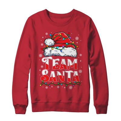 Team Santa Claus Christmas Family Matching Funny Xmas Shirt & Sweatshirt | teecentury