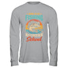 Teen Boys Fishing Funny Forced To Go To School Bass Fish Shirt & Hoodie | teecentury