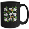 Teeth St Patrick Dentist Dental Assistant Irish Leprechaun Mug | teecentury