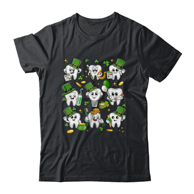 Teeth St Patrick Dentist Dental Assistant Irish Leprechaun Shirt & Hoodie | teecentury