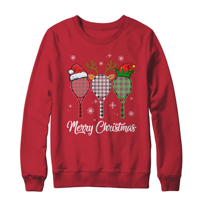 Tennis For Men Women Merry Chistmas Tennis Racket Christmas Shirt & Sweatshirt | teecentury