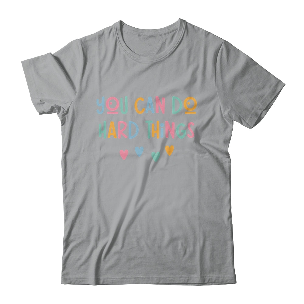 Test Day Teacher You Can Do Hard Things Testing Women Kids Shirt & Hoodie | teecentury