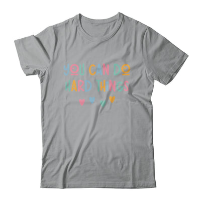 Test Day Teacher You Can Do Hard Things Testing Women Kids Shirt & Hoodie | teecentury