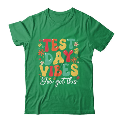 Test Day Vibes Groovy Testing Day Teacher Student Exam Shirt & Hoodie | teecentury