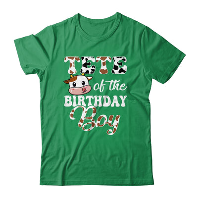 Tete Of The Birthday Boy Cow Farm 1st Birthday Boy Shirt & Hoodie | teecentury