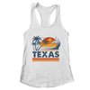 Texas Vacation Sunset Cute 70s Vintage Retro Beach Shirt & Tank Top | teecentury