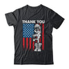 Thank You Patriotic Memorial Day 4th Of July US Flag Shirt & Hoodie | teecentury
