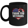 Thank You Veterans Day Memorial Day Partiotic Usa Mug | teecentury